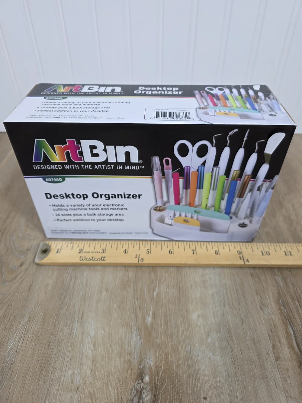 🆕️ArtBin White Desktop Organizer